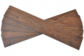High Quality Wood Effect Luxury Vinyl Tile (LVT) Click Floor DPT-13
