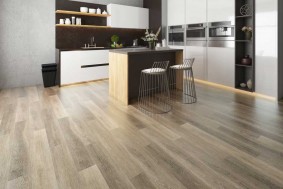 102762 SPC Realistic and Stylish Kitchen Use Click Vinyl Floor