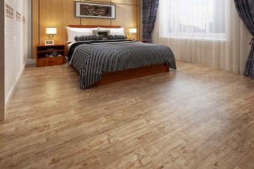 102769 Long lifespan and fire-retardant SPC floor for hotels
