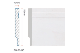 PS Skirting Board for Flooring 132*16mm  FN-PS010