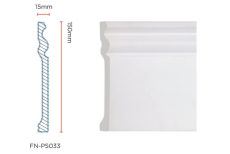 PS Skirting Board for Flooring 150*15mm FN-PS033