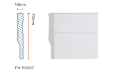 PS Skirting Board for Flooring 70*10mm FN-PS007