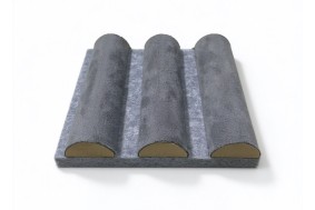 Half-Round MDF Acoustic Panel