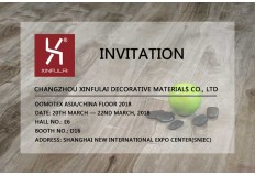 Welcome to Visit Our Booth E6D16—Shanghai Domotex Flooring Fair 2018 Welcome to Visit Our Booth E6D16—Shanghai Domotex Flooring Fair 2018