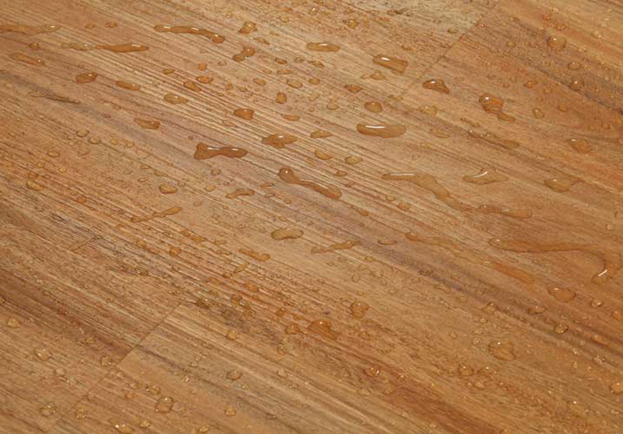 Resistant vinyl flooring for wpc